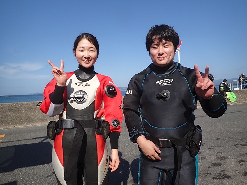 先週のお客様の声 ダイバー認定 11 9 11 15 ダイビングスクールノリス神戸三宮店