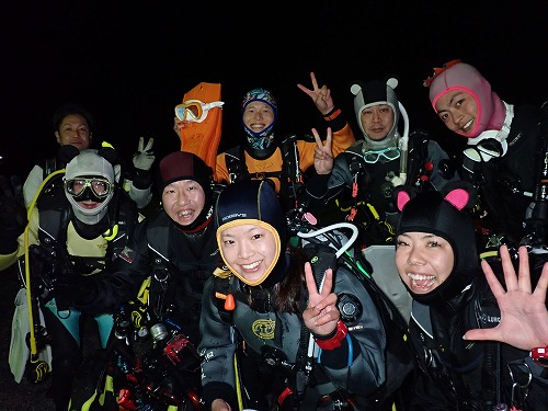 大瀬崎ナイトダイビング